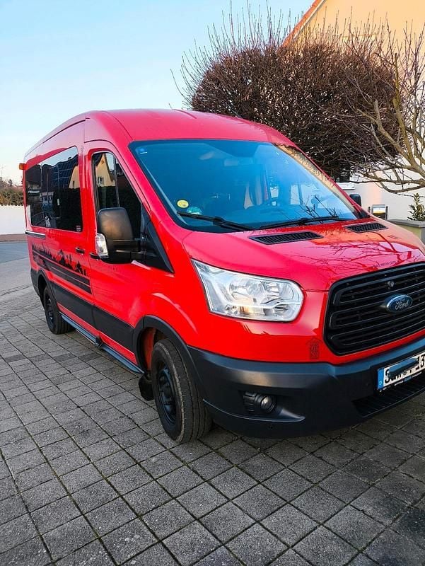 Usata Ford Transit 101 CV (74 kW) 2015 Rosso Monovolume