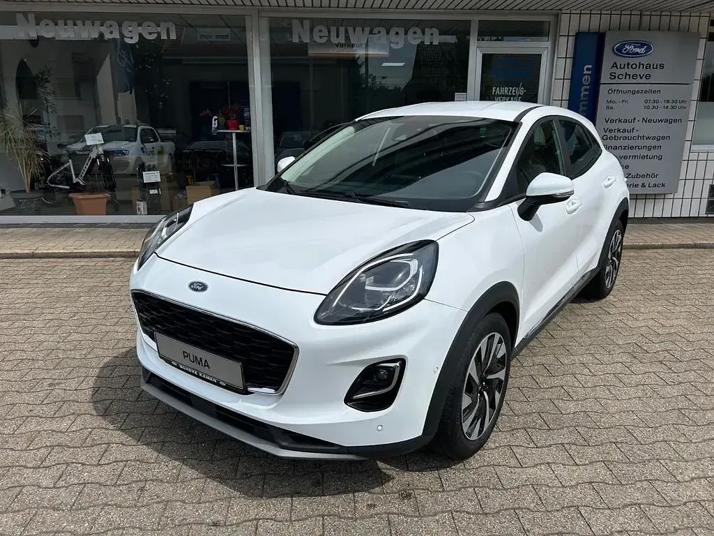 Gebraucht Ford Puma Titanium 125 PS (91 kW) 2023 Weiß SUV