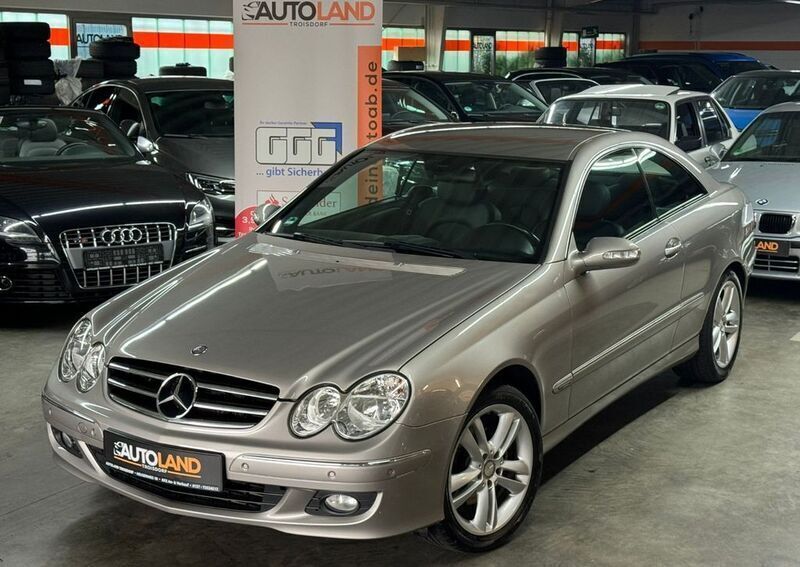 Gebraucht Mercedes CLK200 184 PS (135 kW) 2007 Grau Coupé