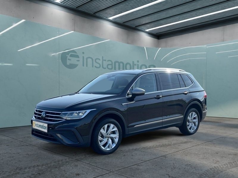Schwarz Gebraucht 2024 VW Tiguan Allspace S SUV | 43.193 € (Fairer Preis) - Bild 1/4
