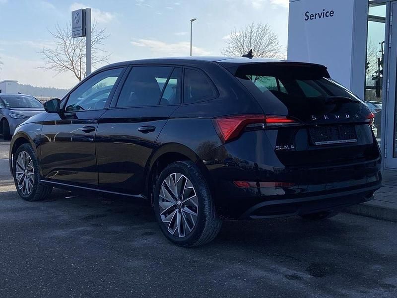Gebraucht Skoda Scala Clever 110 PS (80 kW) 2021 Schwarz Kleinwagen