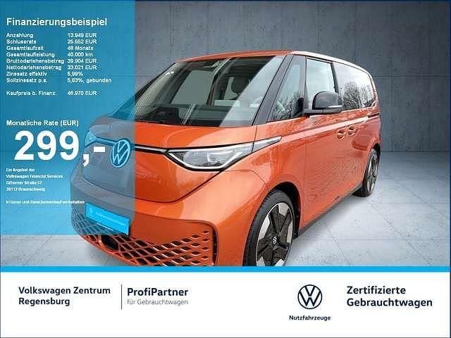 Energetic orange metallic Gebraucht 2024 VW ID. Buzz Pro Van / Kleinbus | 46.970 € (Superpreis) - Bild 1/2