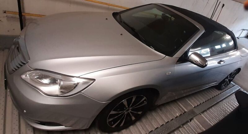 Silber Gebraucht 2013 Lancia Flavia Cabrio | 8.900 € - Bild 1/4