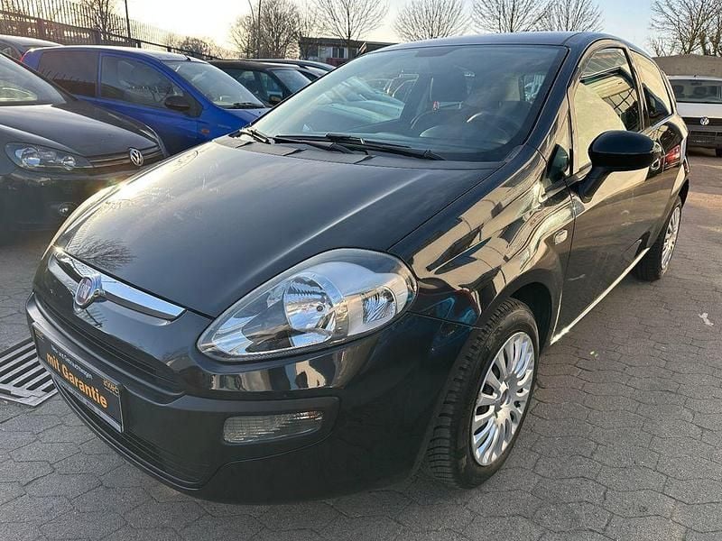 Gebraucht Fiat Punto Evo 77 PS (56 kW) 2012 Schwarz Kleinwagen