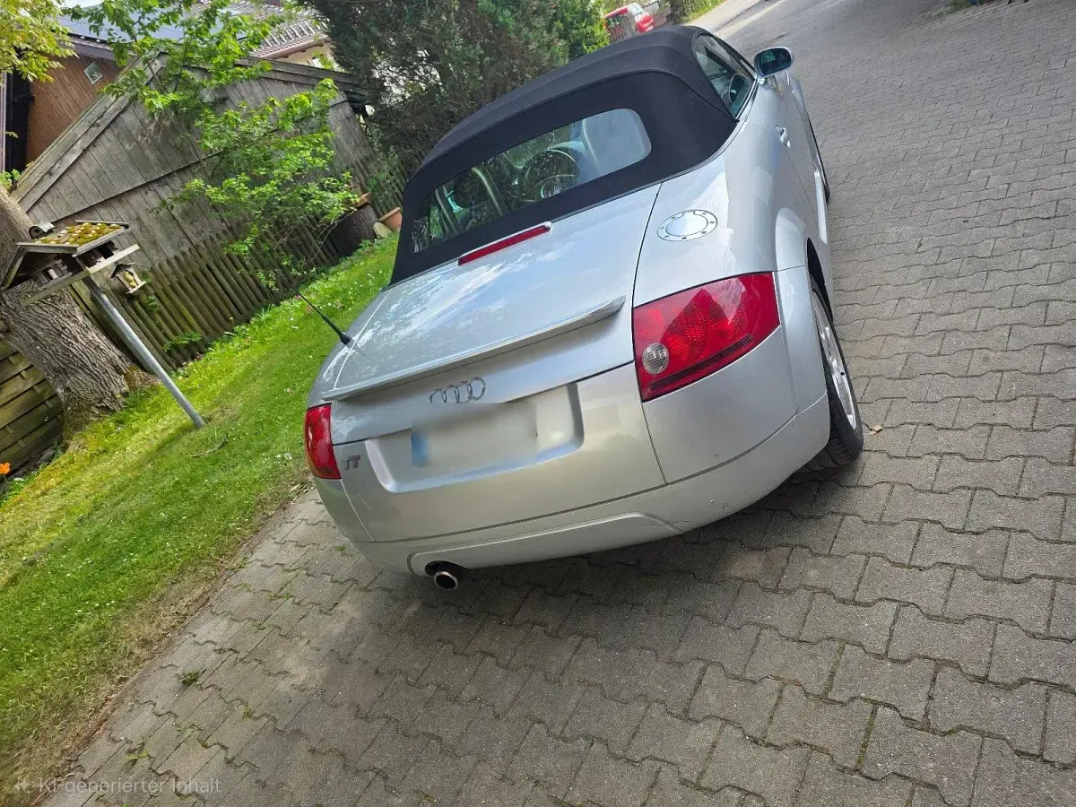 Gebraucht Audi TT Roadster 150 PS (110 kW) 2001 Silber Cabrio