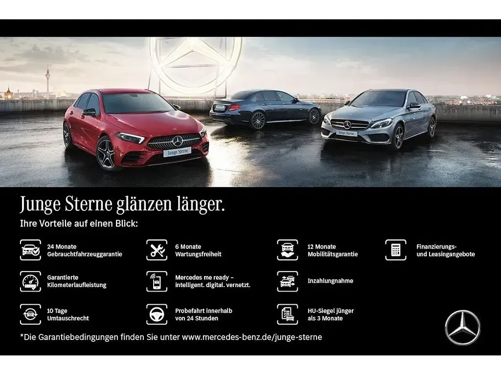 Gebraucht Mercedes C200 AMG line Plus 184 PS (135 kW) 2024 Blau Cabrio