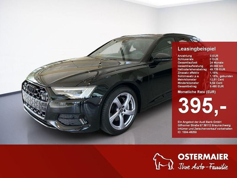 Mythosschwarz Gebraucht 2025 Audi A6 Advanced Plus Kombi | 49.725 € (Guter Preis) - Bild 1/4