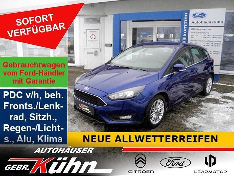 Gebraucht Ford Focus Cool & Connect 125 PS (91 kW) 2018 Indicblau metallic Limousine