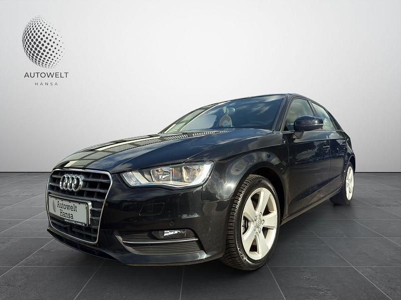 Schwarz Gebraucht 2013 Audi A3 Sportback Ambition Limousine | 13.299 € (Guter Preis) - Bild 1/4