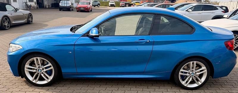 Second-hand BMW 220 M Performance 200 CP (147 kW) 2014 Albastru Coupe