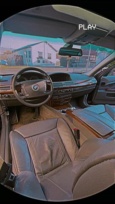 Gebraucht BMW 745 333 PS (244 kW) 2002 Blau Limousine