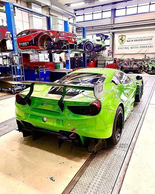 Gebraucht Ferrari 488 2019 Grün Coupé