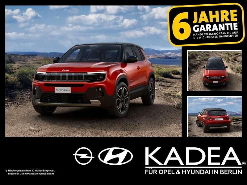 Neu Jeep Avenger Summit 110 PS (80 kW) 2026 Ruby red mit dach volcano blac SUV