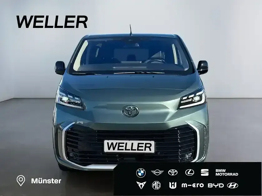 Gebraucht Toyota Proace 177 PS (130 kW) 2025 All terrain green (gruen) Van / Kleinbus