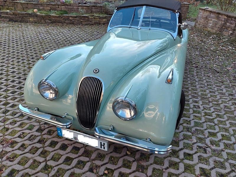 Gebraucht Jaguar XK 160 PS (117 kW) 1950 Grün Cabrio