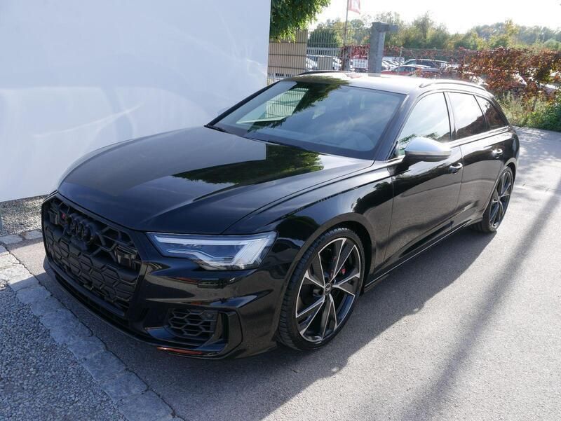Mythosschwarz metallic Gebraucht 2024 Audi S6 Business Kombi | 80.590 € (Teuer) - Bild 1/4