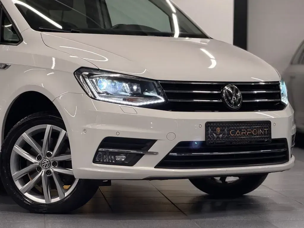 Gebraucht VW Caddy Maxi Highline 125 PS (91 kW) 2018 Weiß Van / Kleinbus