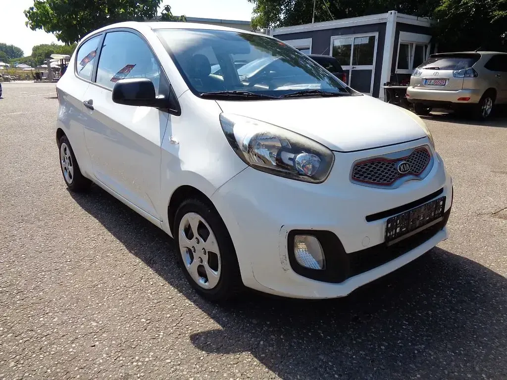 Gebraucht Kia Picanto Attract 69 PS (50 kW) 2012 Weiß Kleinwagen