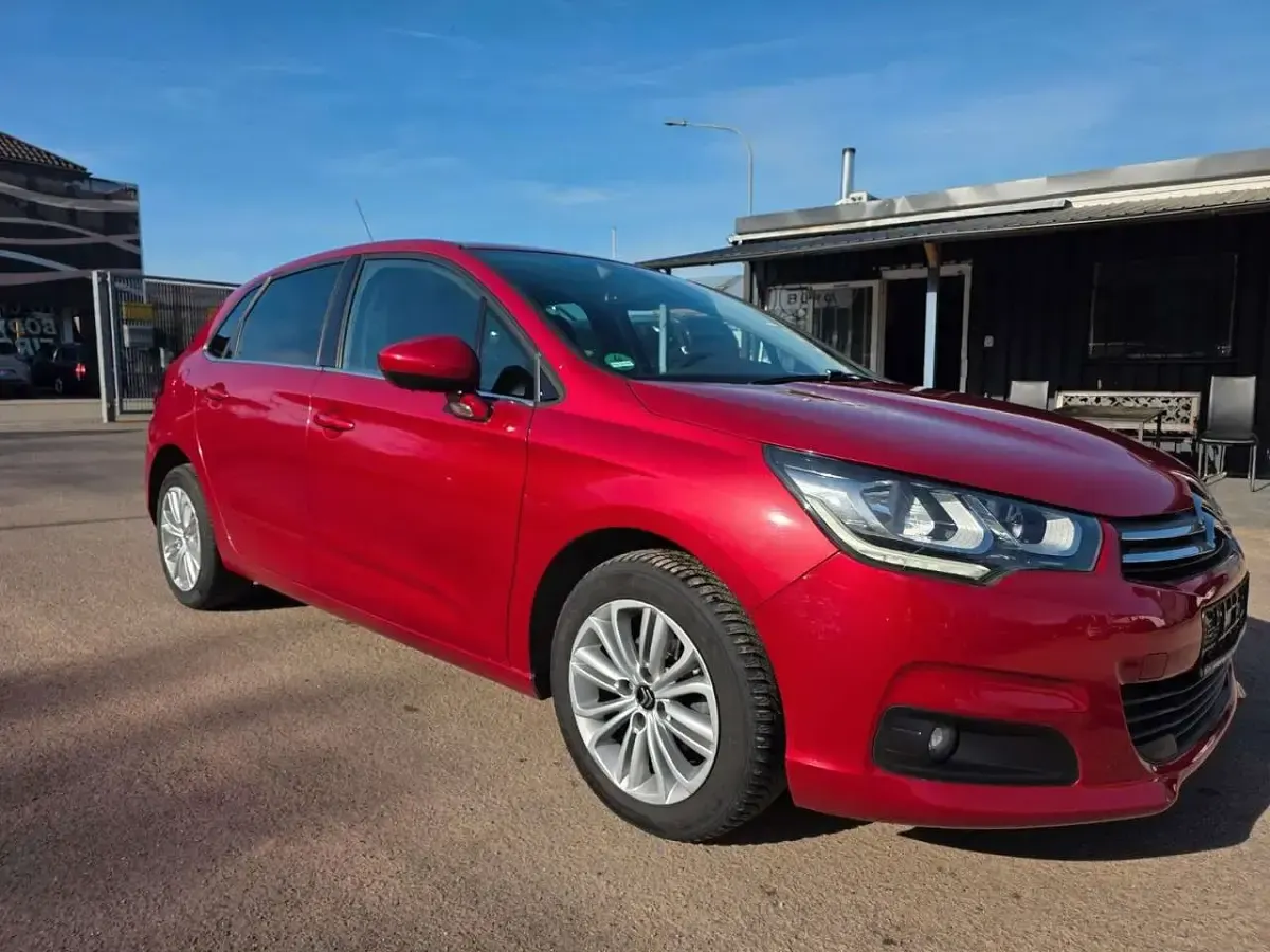Usata Citroën C4 SELECTION 110 CV (80 kW) 2015 Rosso Berlina