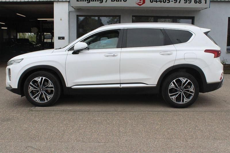 Gebraucht Hyundai Santa Fe Premium 200 PS (147 kW) 2018 Weiß SUV