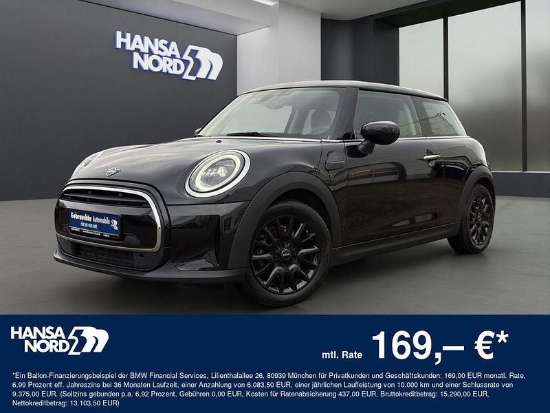 Schwarz / midnight black (metallic) Gebraucht 2022 Mini ONE Kleinwagen | 18.750 € (Fairer Preis) - Bild 1/4