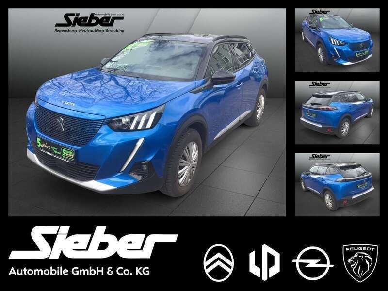 Vertigo blau Gebraucht 2021 Peugeot e-2008 GTi SUV | 19.290 € (Fairer Preis) - Bild 1/4