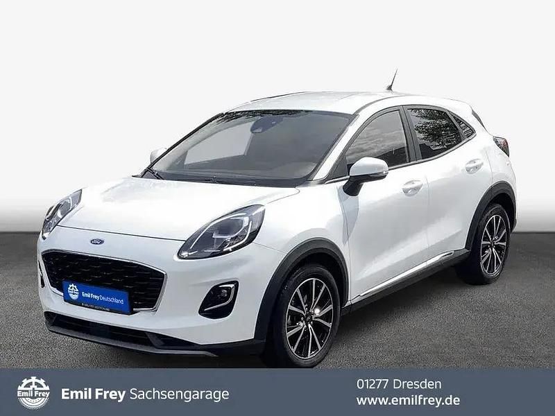 Frostweiß Gebraucht 2022 Ford Puma Titanium SUV | 16.940 € (Guter Preis) - Bild 1/4