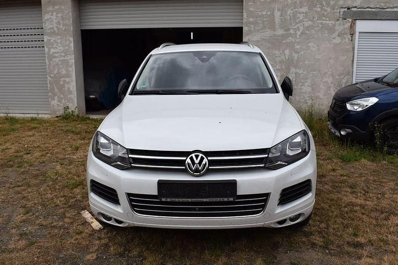 Weiß Gebraucht 2014 VW Touareg SUV | 14.890 € (Fairer Preis) - Bild 1/4