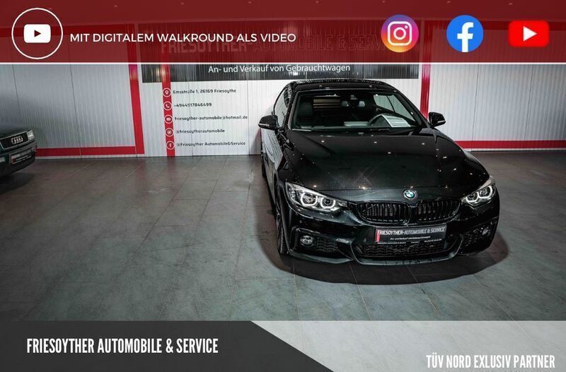 Schwarz Gebraucht 2019 BMW 430 Cabriolet M Sport Cabrio | 34.990 € (Fairer Preis) - Bild 1/4