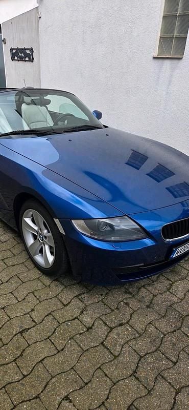 Blau Gebraucht 2007 BMW Z4 Cabrio | 17.000 € (Teuer) - Bild 1/4