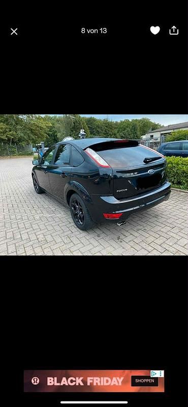 Gebraucht Ford Focus 105 PS (77 kW) 2010 Schwarz Limousine
