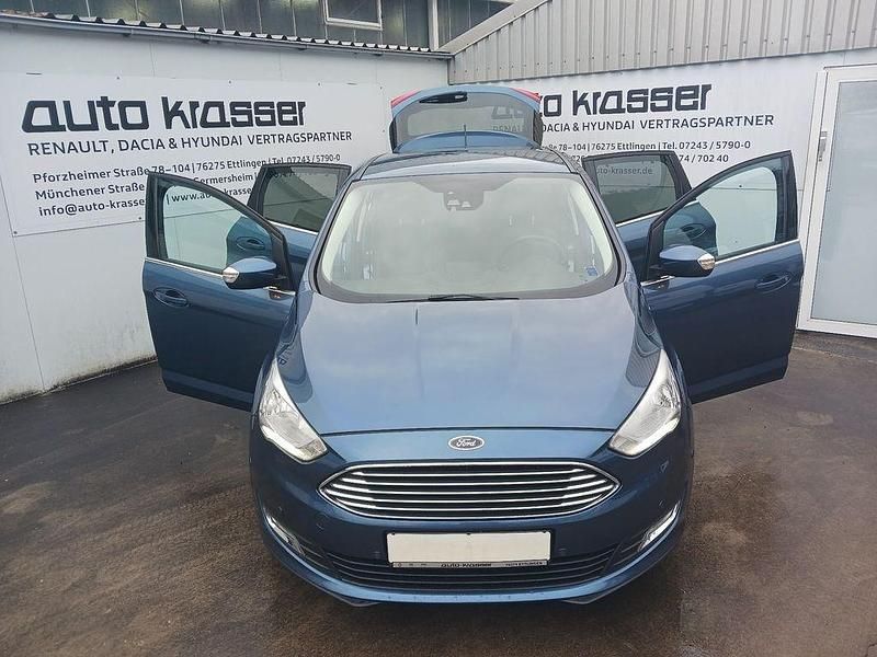 Gebraucht Ford C-MAX Titanium 125 PS (91 kW) 2019 Blau Van / Kleinbus