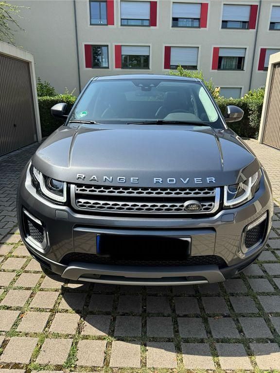 Grau Gebraucht 2017 Land Rover Range Rover evoque SE SUV | 22.300 € (Etwas zu teuer) - Bild 1/4