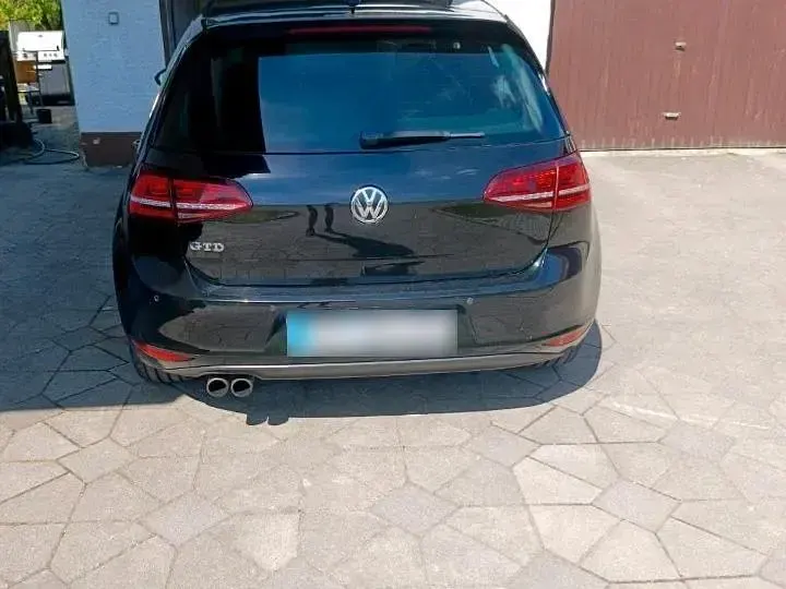 Gebraucht VW Golf VII GTD 184 PS (135 kW) 2015 Schwarz Limousine
