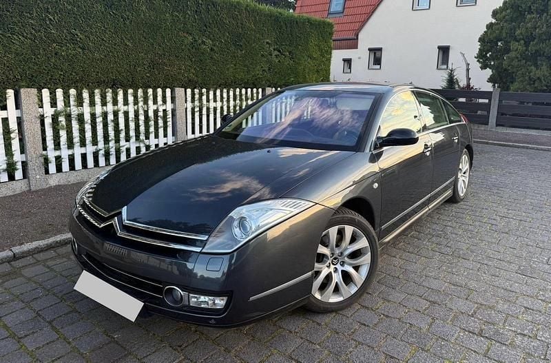 Blau Gebraucht 2007 Citroën C6 Limousine | 7.900 € (Fairer Preis) - Bild 1/4