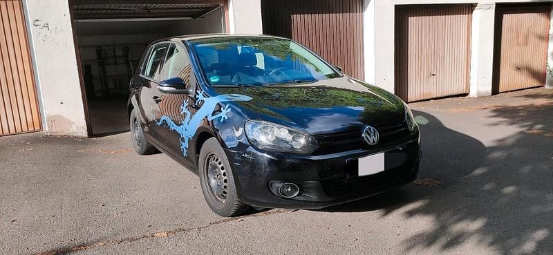 Schwarz Gebraucht 2009 VW Golf VI Kleinwagen | 4.300 € (Fairer Preis) - Bild 1/4