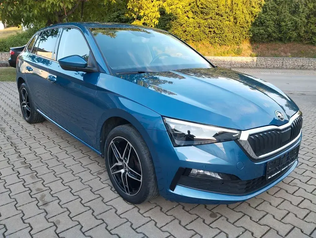 Gebraucht Skoda Scala Style 150 PS (110 kW) 2021 Blau Kleinwagen