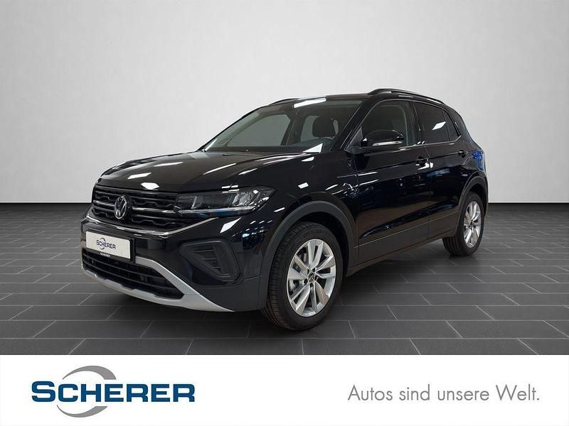 Deep black perleffekt (metallic) Gebraucht 2025 VW T-Cross Life SUV | 24.400 € (Fairer Preis) - Bild 1/4