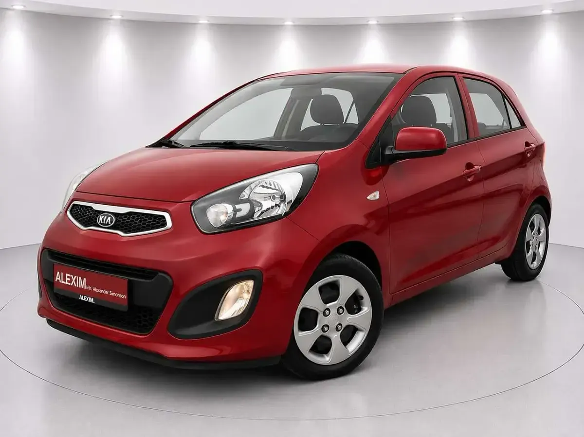 Gebraucht Kia Picanto 69 PS (50 kW) 2015 Rot Kleinwagen