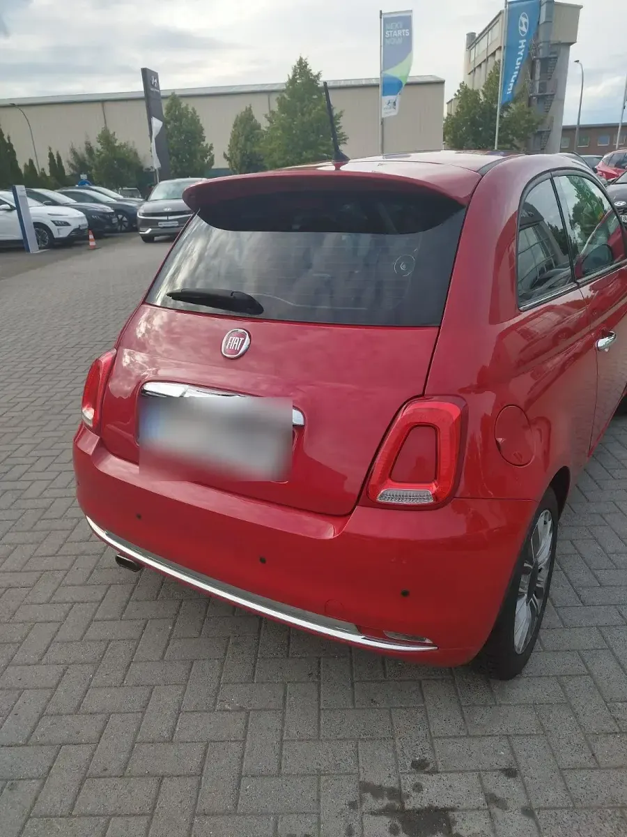 Gebraucht Fiat 500 Lounge 69 PS (50 kW) 2015 Rot Kleinwagen