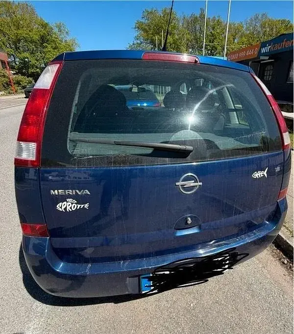 Gebraucht Opel Meriva 101 PS (74 kW) 2005 Blau Van / Kleinbus