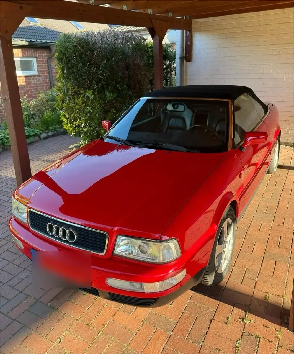 Gebraucht Audi 80 150 PS (110 kW) 1998 Rot Cabrio