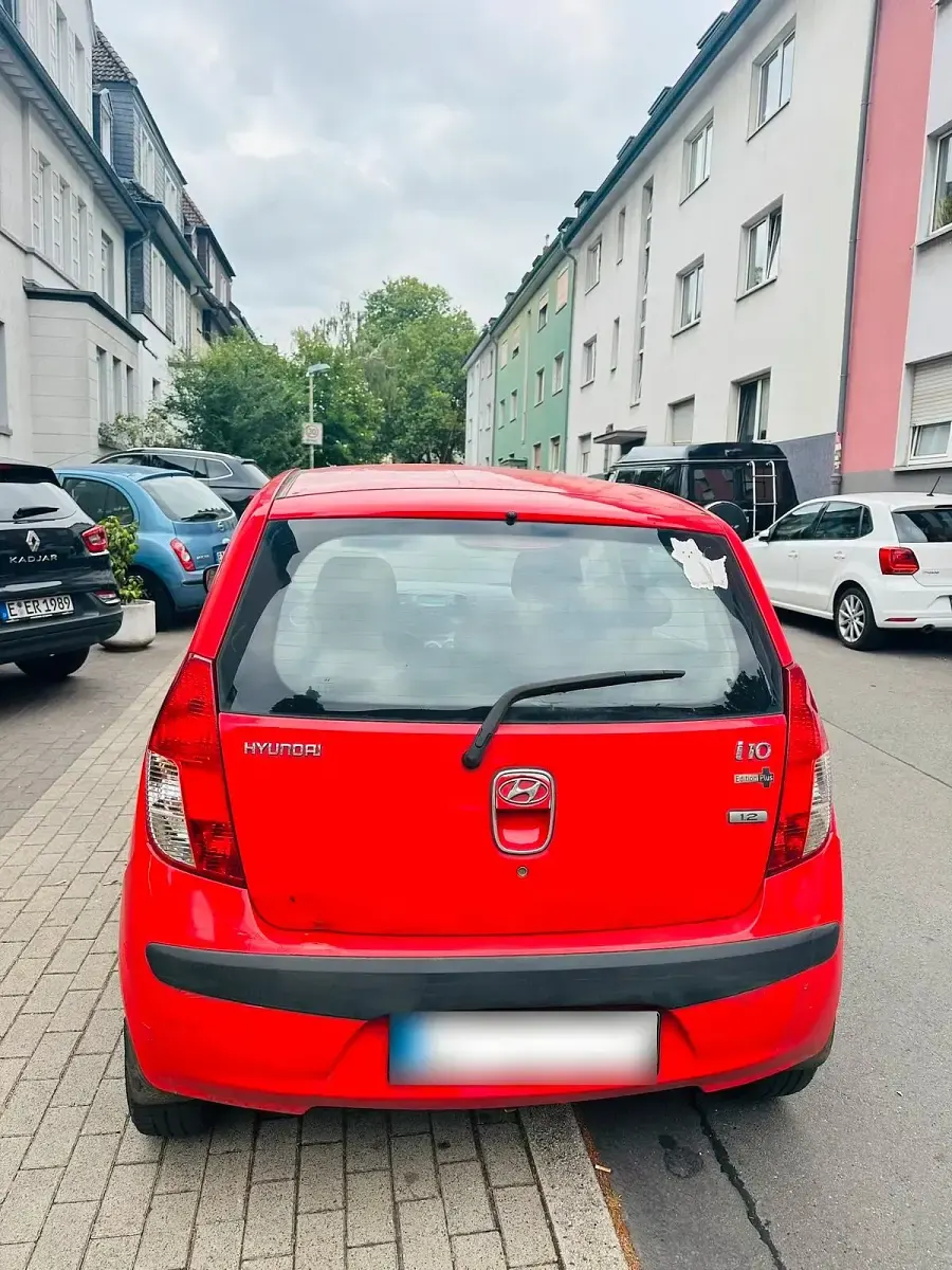 Gebraucht Hyundai i10 Edition+ 64 PS (47 kW) 2009 Rot Kleinwagen