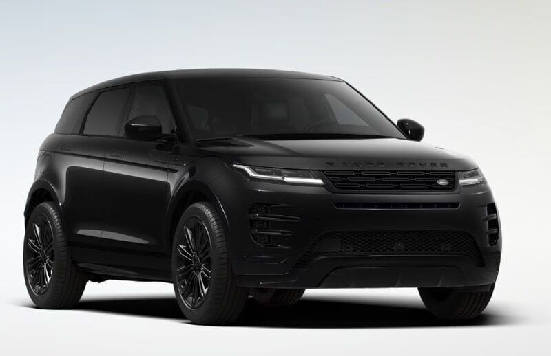 Santorini black Neu 2024 Land Rover Range Rover evoque SE Dynamic SUV | 62.900 € (Guter Preis) - Bild 1/4