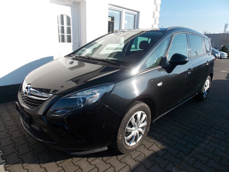 Karbonschw graphitschw midnigh Gebraucht 2012 Opel Zafira Tourer Edition Van / Kleinbus | 7.990 € (Guter Preis) - Bild 1/4