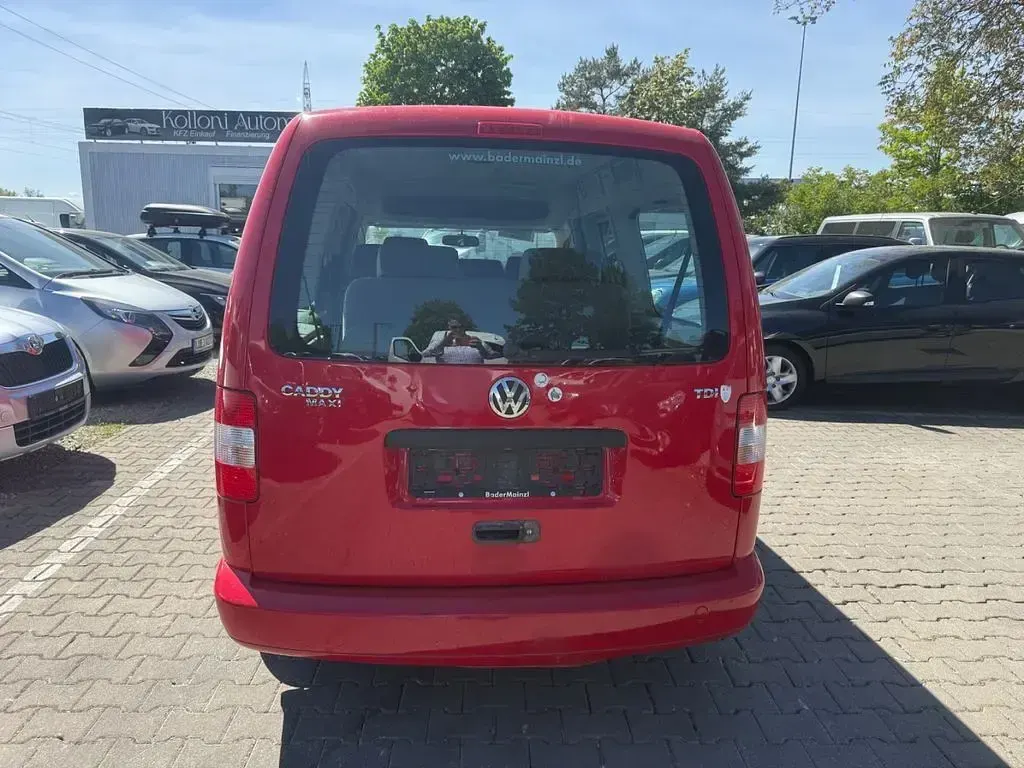 Gebraucht VW Caddy Life 105 PS (77 kW) 2010 Rot Van / Kleinbus