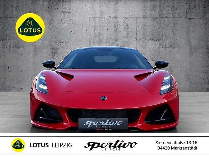 Vivid red Neu 2025 Lotus Emira Coupé | 121.820 € (Etwas zu teuer) - Bild 1/4