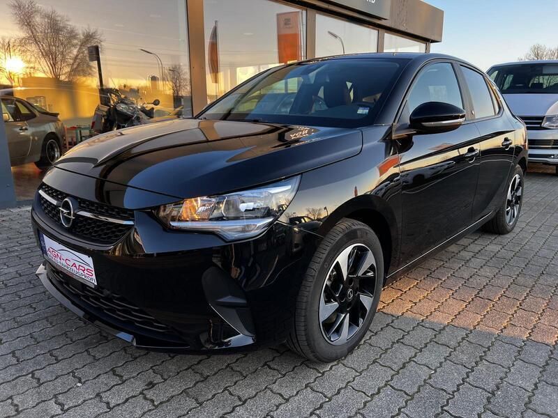 Gebraucht Opel Corsa-e Edition 100 kW (136 PS) 2020 Diamant schwarz/karbon schwarz Kleinwagen