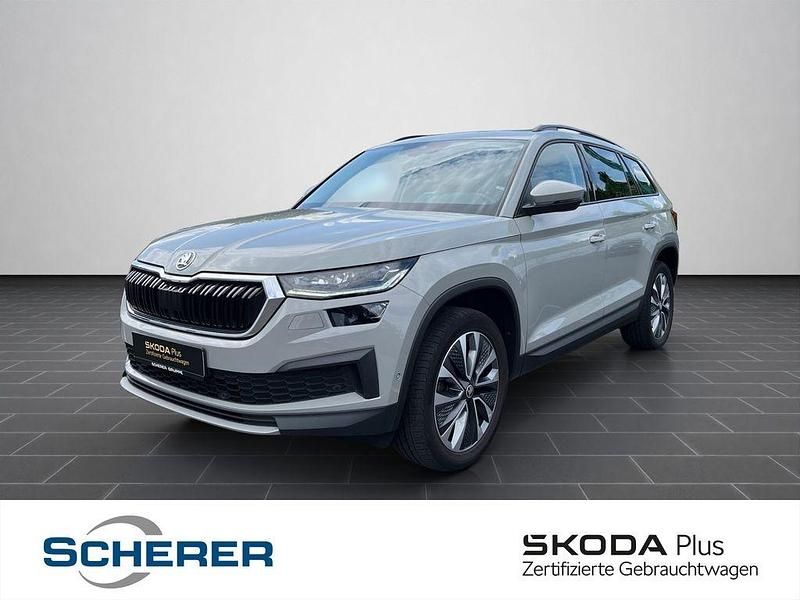 Stahlgrau Gebraucht 2022 Skoda Kodiaq Ambition SUV | 30.480 € (Fairer Preis) - Bild 1/4