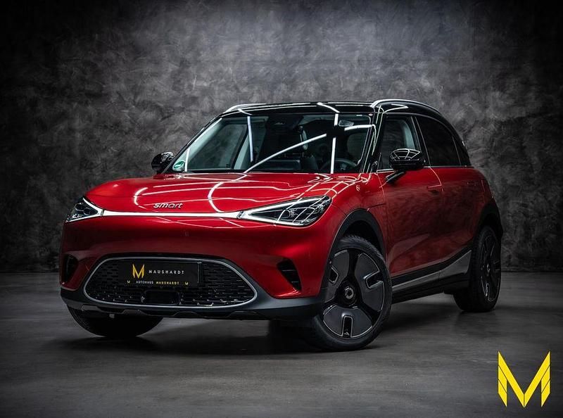 Rot (smart laser red metallic (rot)) Gebraucht 2024 Smart #1 Edition #1 SUV | 30.999 € (Fairer Preis) - Bild 1/4